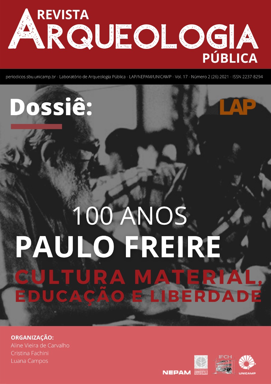 					Visualizar v. 16 n. 2 (2021): Cem anos de Paulo Freire: Cultura Material, Educação e Liberdade 
				