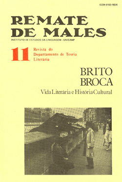					Visualizar v. 11 (1991): BRITO BROCA - Vida literária e história cultural
				