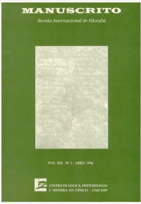 					Visualizar v. 19 n. 1 (1996): abr.
				