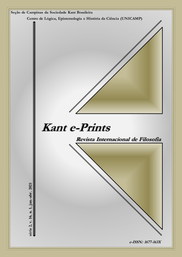 Capa da Kant e-Prints